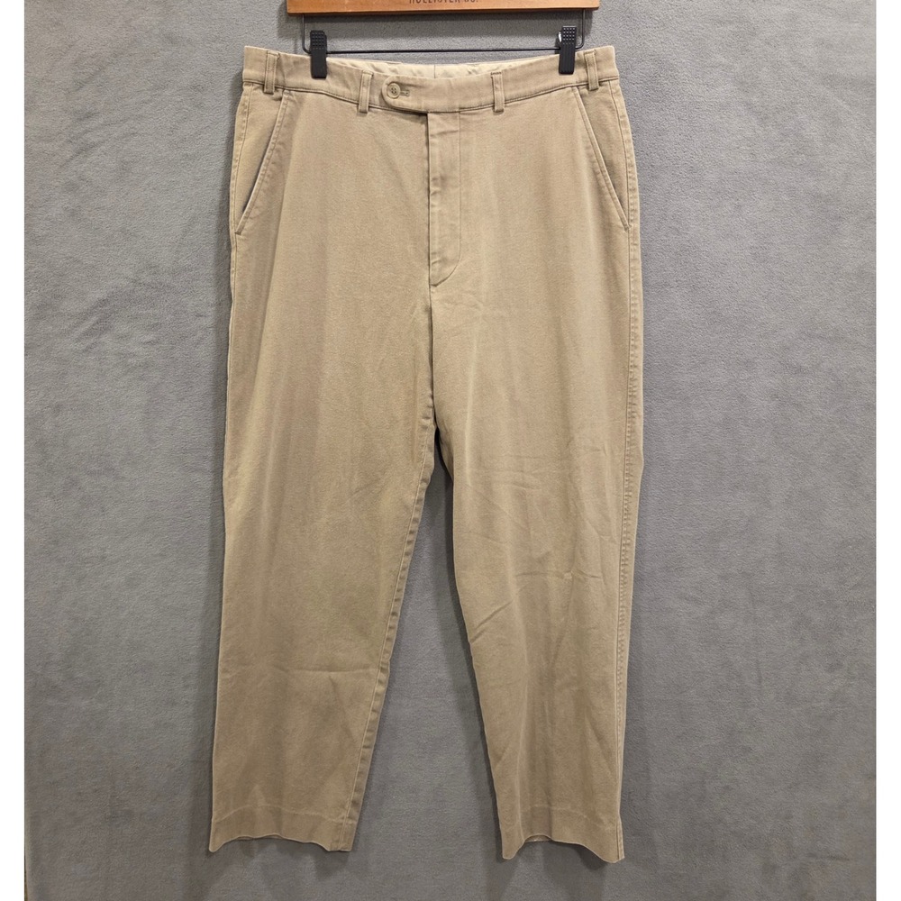Hiltl Sports Comfort Chino Pants Mens 34 Trousers Old Money Preppy Academia